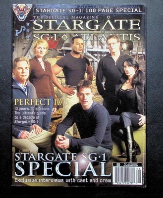 Stargate SG-1 Atlantis Special Magazine #17 Jul/Aug 2007 Cast Interviews VF+ - Image 1 of 3