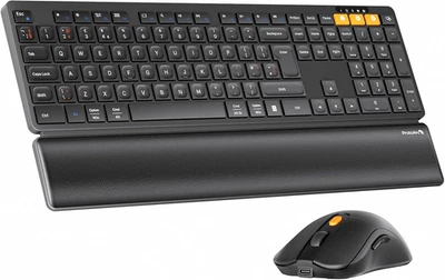 Protoarc Wireless Keyboard and Mouse, KM60 Full-Size Bluetooth Keyboard and Mous - Image 1 of 4