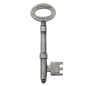 BATT & HART of Aldersgate Mortice Key c.1900's-1920's 2⅝" Antique Key - ref.k879 - Picture 1 of 5