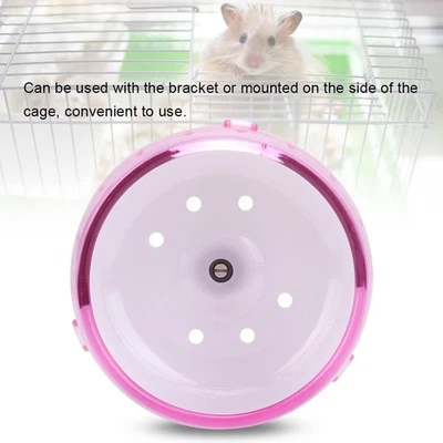 Hamsterrad Super Silent Abnehmbares Kunststoff Hamster Laufrad Hamsterspielzeug - Bild 1 von 4