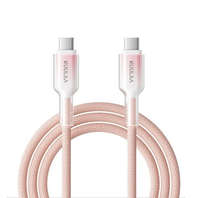 KUULAA USB C Cable to C PD 60W Fast Charging Cable for Cell Mobile Phone Tablets - Image 1 of 4