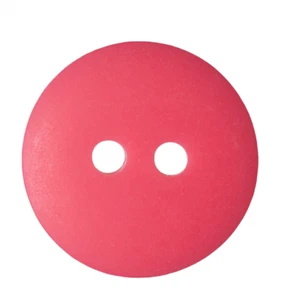Matt Smart Buttons 11mm: Pink Pack of 10 - Picture 1 of 1
