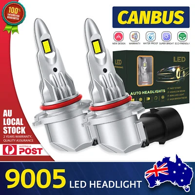 6000K 9005 HB3 CANbus LED Headlight Globe Bulb For Honda Accord Euro 2009-2010 - image 1 of 4