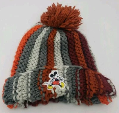 Mickey Mouse Unisex Niño Pequeño Gorro Tejido Sombrero Talla 2T-5T Otoño/Invierno Disney  Foto 1 de 4