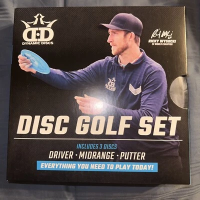 DYNAMIC DISCS DISC GOLF -3 Disc Prime Set DRIVER MIDRANGE PUTTER - NEW IN BOX - Image 1 of 2
