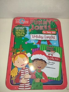 Divertido estuche de viaje de hojalata de chistes y risas navideñas divertido de TS Shure - Imagen 1 de 4
