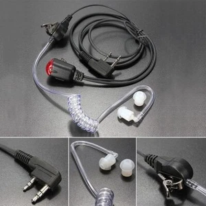 Stylish New Talkabout 2 Pin Talkie Walkie Earpiece Headset FBI Style Earphone - Zdjęcie 1 z 12