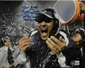TONY DUNGY Signed Autographed 8x10 Photo Beckett BAS COA Colts NFL Super Bowl - Picture 1 of 2