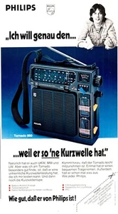 3w21017/ Alte Reklame aus 1978 – PHILIPS Tornado 860 - Picture 1 of 1