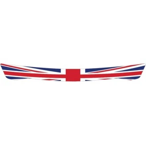 Reino Unido Union Jack GB bandera casco visera tira - visera pegatina casco coche - Imagen 1 de 1