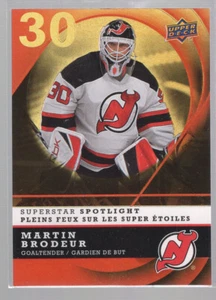 * 2008-09 Upper Deck McDonald's - Superstar Spotlight #IS14 - MARTIN BRODEUR (g) - Picture 1 of 2