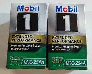 Lot Of 2 - Mobil 1 (M1C-254A) Extended Performance Oil Filter - Picture 1 of 9