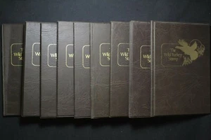 1989, 1991-1999 US Stamps Used Wild Turkey Stamps in Folios, buy less is ok - Picture 1 of 5