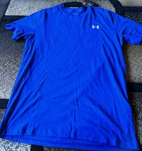 Camiseta para hombre Under Armour Blue Liquidation SS talla L 1382589 400 nueva con etiquetas - Imagen 1 de 10