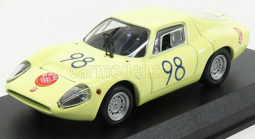 Best Model Abarth 1300 OT N.98 Winner S1.3 Class T.florio 1967 Garufi-ferlito 1