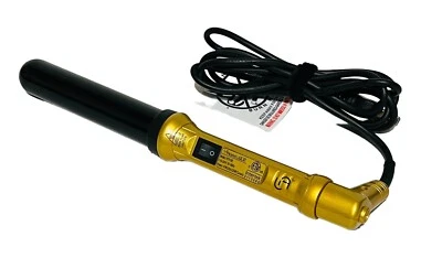 Curling Iron - Le Angelique 1 1/4 inc 32mm Wand -Gold - Used - Free Shipping - Image 1 of 4