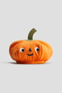 New H&M Kid Baby Cute Orange Pumpkin Padded Halloween Fancy Dress Hat 6-12M - Picture 1 of 3