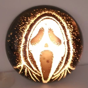 Vintage Scream Blinking Window Winker 1997 Ghostface Easter Unlimited Fun World - Picture 1 of 6