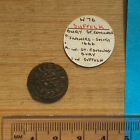 Dość ładny żeton z XVII wieku Suffolk Bury St Edmunds 1666 z biletem (ref # 39)