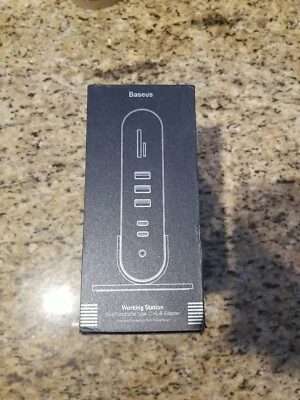Baseus Estación de Trabajo Multifuncional Tipo-C HUB 16 en 1 Adaptador *NUEVO/CAJA ABIERTA/ Foto 1 de 4