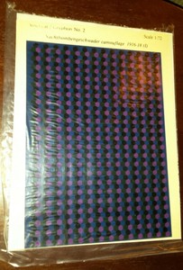 1/72 Americal / Gryphon decals Number 2. Night Bomber Camouflage 1916-18 ( I ).