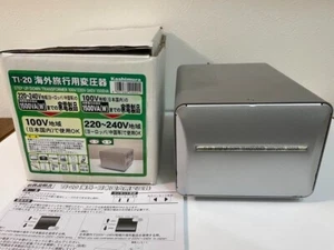 KASHIMURA NTI-20 Voltage Converter 100V/220-240V 1500W transformer JAPAN NEW - Picture 1 of 10