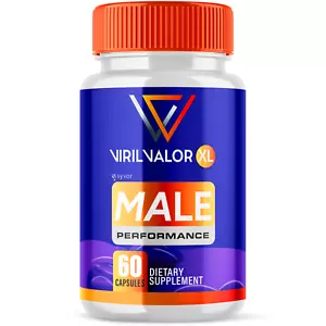 Viril Valor XL Pills Advanced Vitality Support Formula Supplement 60 Capsules - Picture 1 of 10