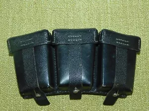 Patronentasche Deutsch 2 WK - mint condition! gestempelt mit RB Nr.! - Bild 1 von 11