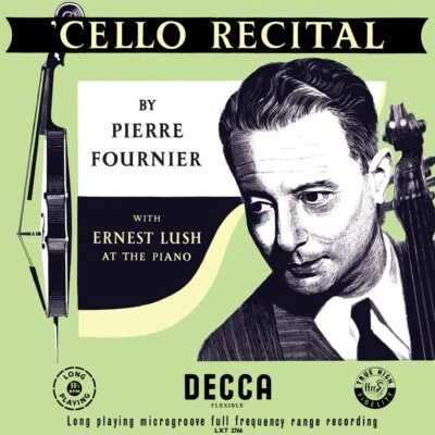 PIERRE FOURNIER Cello Recital 180g LP New Vinyl - Image 1 of 2