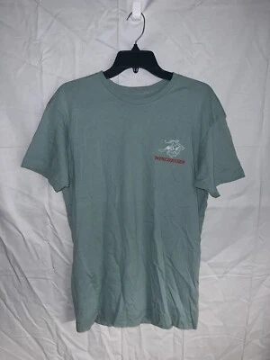 Camiseta Winchester azul/gris para hombre talla mediana 100 % algodón Foto 1 de 3