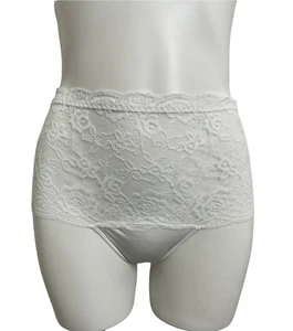 SEXY INTIMISSIMI ❤️LACE HIGH RISE HI FLORAL SHORTS PANTIES SIZE MEDIUM - Picture 1 of 10
