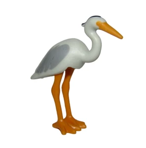 Playmobil Heron White & Gray Scenery Woodlands Park Water Bird Animals zoo  108 - Picture 1 of 4
