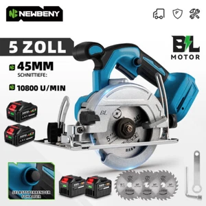 Für Makita 18V Akku Kreissäge 125mm Bürstenlos Handkreissäge für Holzbearbeitung - Bild 1 von 28
