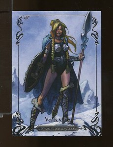 2018 Marvel Masterpieces #3 VALKYRIE Base 1572/1999 (NV7)