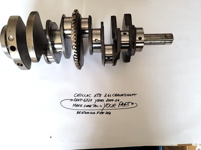 CIGÜEÑAL CADILLAC XT5 3,6 L DOHC V-6 - USADO Foto 1 de 4