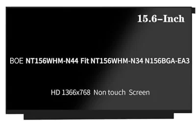 "NEW" NT156WHM-N44 15.6" 1366X768 30Pin Narrow Edge LED LCD Display Matte - Image 1 of 2