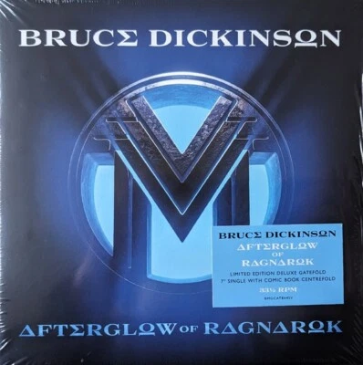 Bruce Dickinson 'Afterglow Of Ragnarok' 7" Gatefold Black Vinyl NEW SEALED - Image 1 of 2