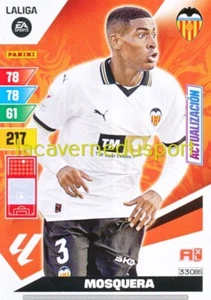 330Bis CRISTHIAN MOSQUERA ROOKIE # VALENCIA CF PANINI LALIGA 2023 2024 ADRENALYN - Picture 1 of 1