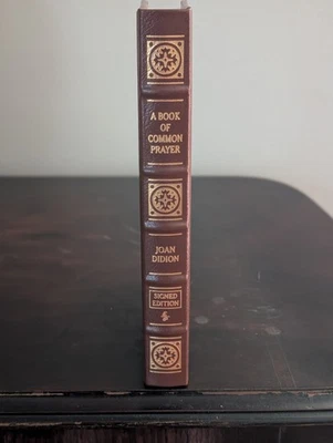 A Book of Common Prayer Signed by Joan Didion COA New Unread Easton Press  Foto 1 de 4