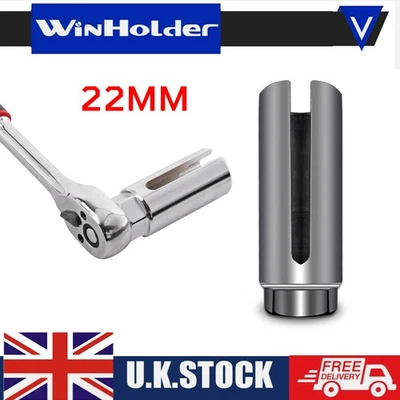 Heavy Duty 22mm 1/2 Drive Lambda Oxygen Sensor Open Socket O2 Removal Tool Kit - Image 1 of 4