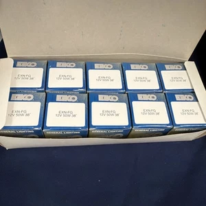 10 Lamp Bulbs - EXN -12V 50W 38 DEG-EIKO - Picture 1 of 2