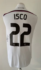 Signed ISCO ALARCON Shirt - Real Madrid 14/15 - PROOF/COA - Real Betis Spain - Picture 1 of 9
