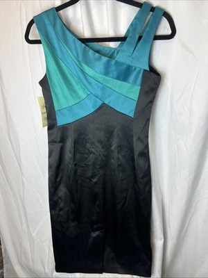 NUEVO CON ETIQUETAS - Vestido satinado sangría -4 Foto 1 de 4