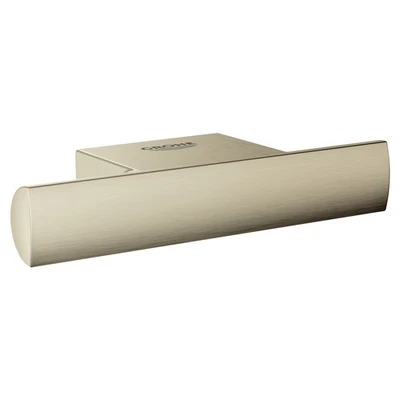 Gancho de bata doble montado en la pared definido en níquel Grohe 40 973 Foto 1 de 4