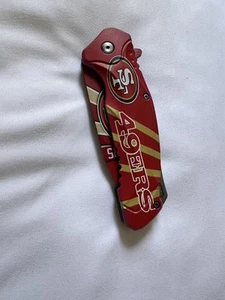 NFL Football 49ers San Francisco Spring Assisted Open Pocket Knife - Picture 1 of 3