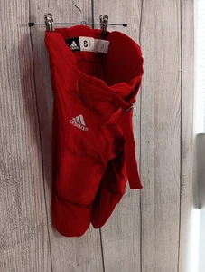 Adidas Integrated Pad Pants Adult Small Power Red Climalite Football Sports - Picture 1 of 12