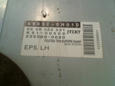 CENTRALINA VARI Citroën C1 Hatchback 1.0 12V (1KR-FE(CFB)) 2009 - Immagine 1 di 3