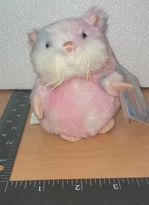 Webkinz Ganz Amazing Hamsters Sweetie Pink 4" Plush Stuffed Animal Toy No Code - Picture 1 of 7
