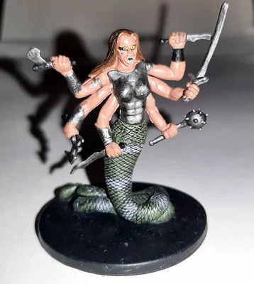 ►MARILITH ►55 RARE LARGE EPIC FIGUR ►BLOOD WAR 2006 WIZARDS D&D MINIATURES DEMON - Bild 1 von 3