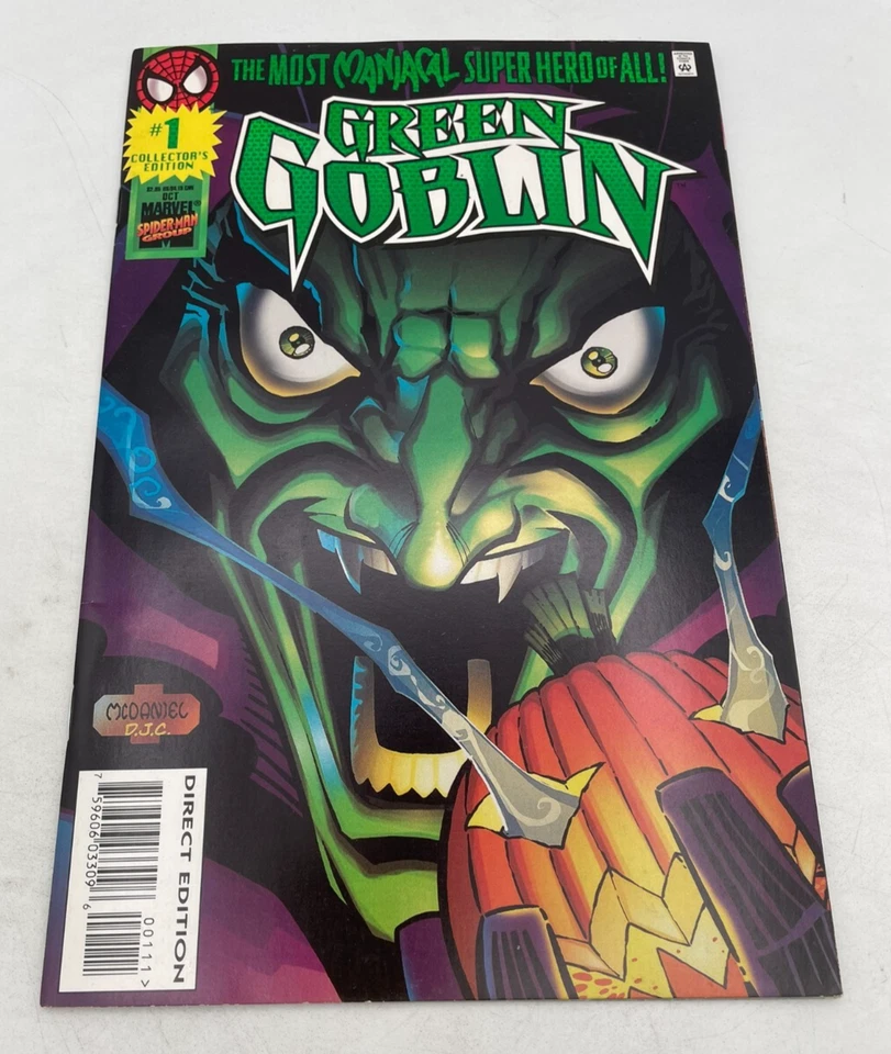 Cómics de Marvel de 1995 Green Goblin #1 edición coleccionista vintage Foto 1 de 1